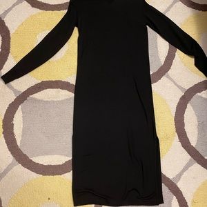 NWT black knit maxi dress from J Brand. Size XS.